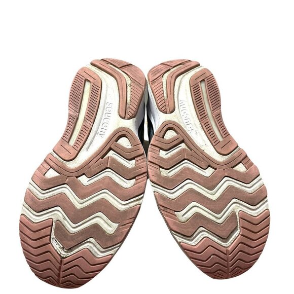 Saucony Women's Charcoal Rose Guide 14 PWRRUN Foam Sneaker Running Shoes Size 7 - Picture 11 of 12